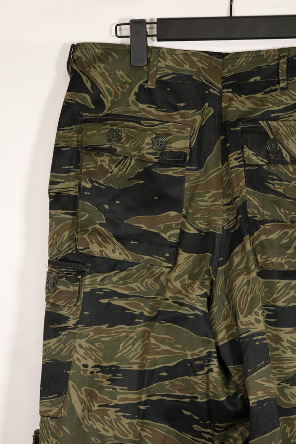 実物　デッドストック　USカット　シルバータイガーストライプ　パンツ　US-M 改造あり　B