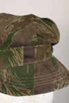 実物　沖縄タイガーパターン　CIDGハット　タイガーストライプ　ハット　退色あり　中古品