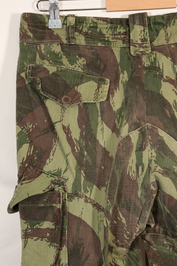 1960年代〜70年代　ポルトガル軍　リザード迷彩　カーゴパンツ　中古品