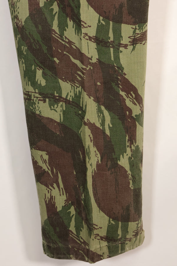 1960年代〜70年代　ポルトガル軍　リザード迷彩　カーゴパンツ　中古品