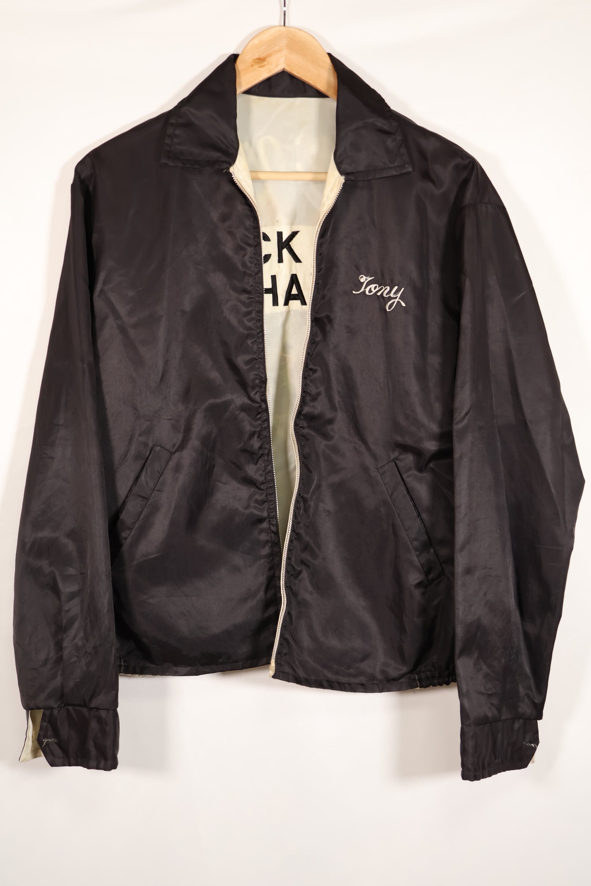 実物　ベトナム戦争　ツアージャケット　CAM RAHN BAY 1966-67　ジッパー破損あり