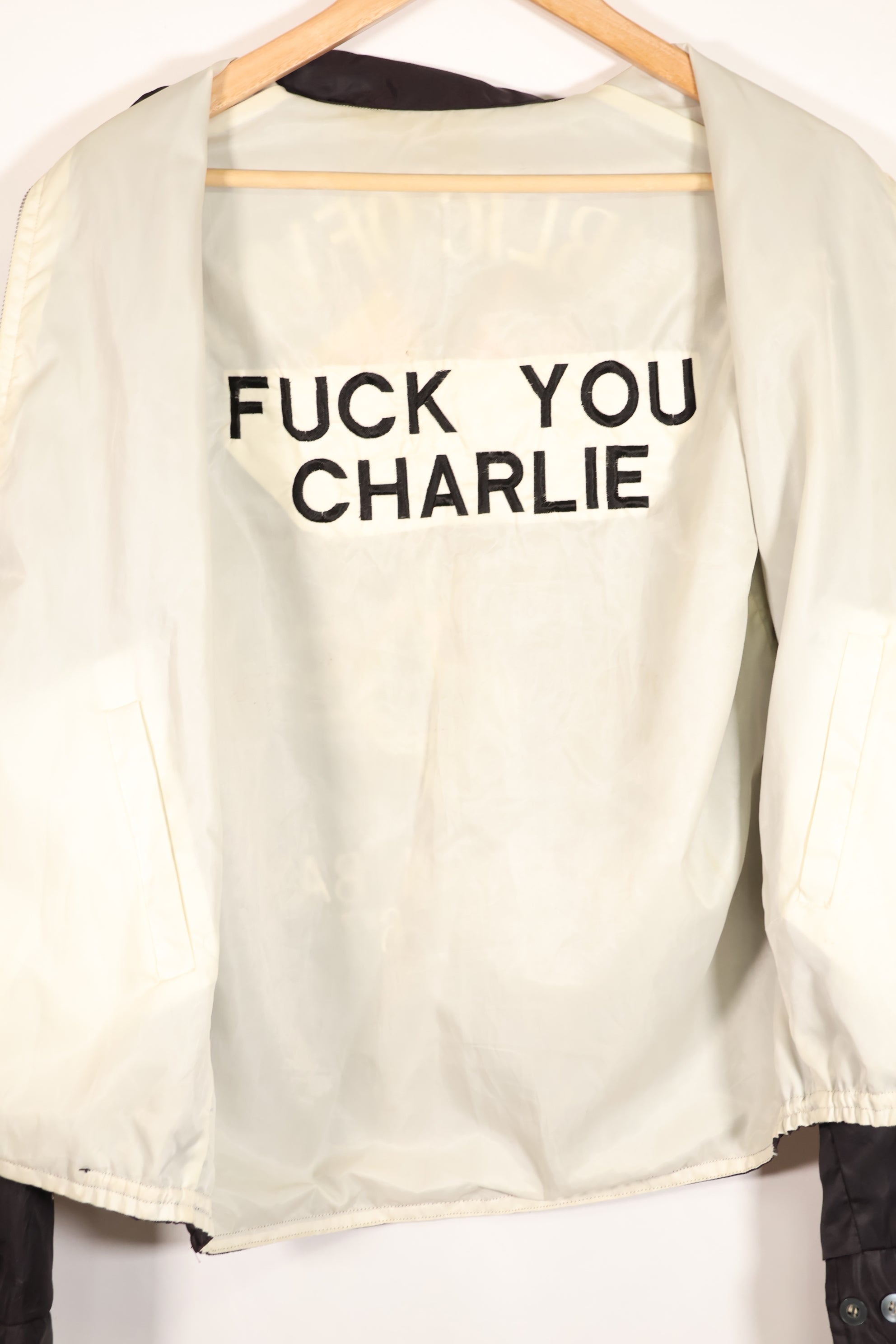 実物　ベトナム戦争　ツアージャケット　CAM RAHN BAY 1966-67　ジッパー破損あり