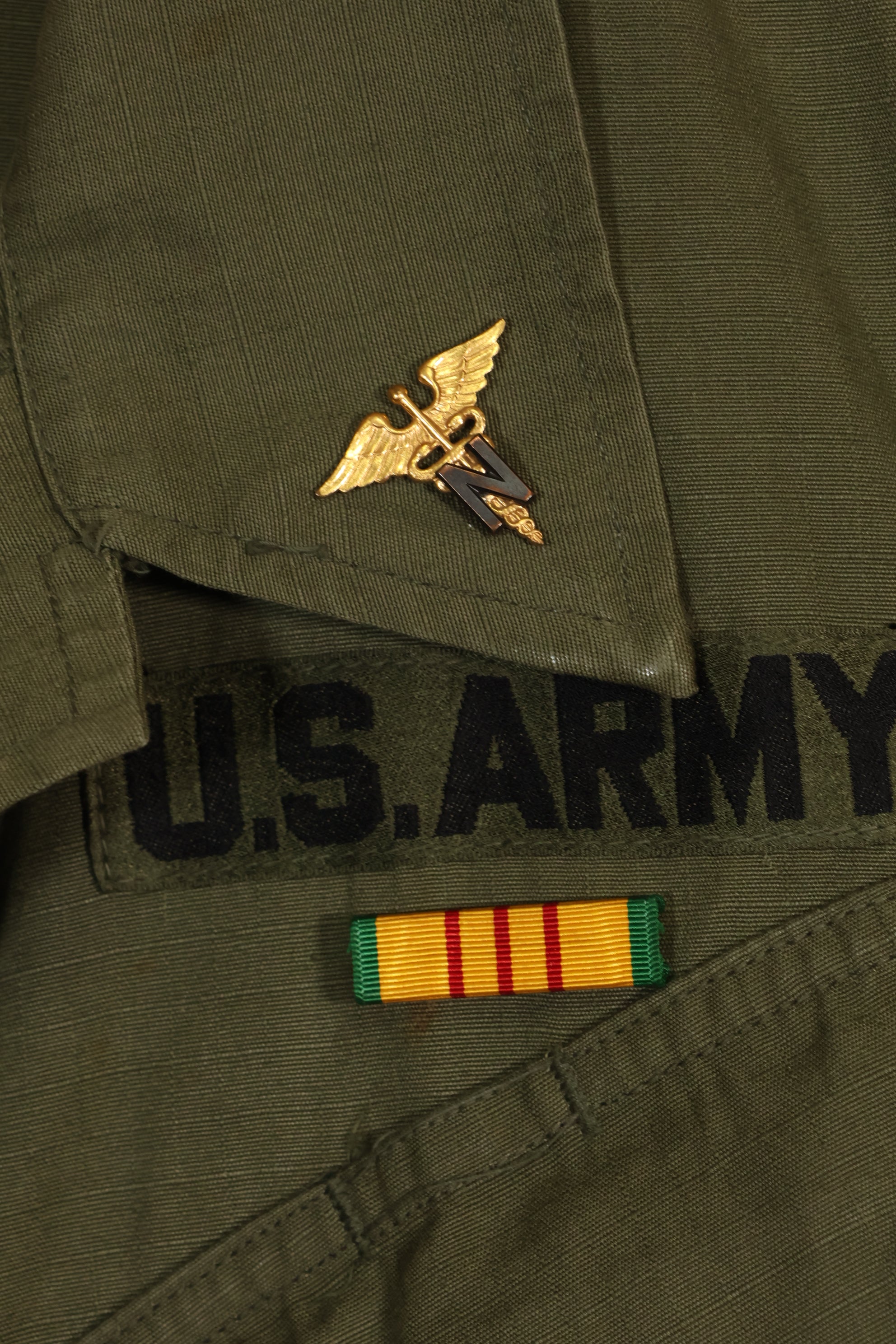 1969年契約　マーサ・レイ着用　4th Model ジャングルファティーグ　ジャケット　遺族放出品