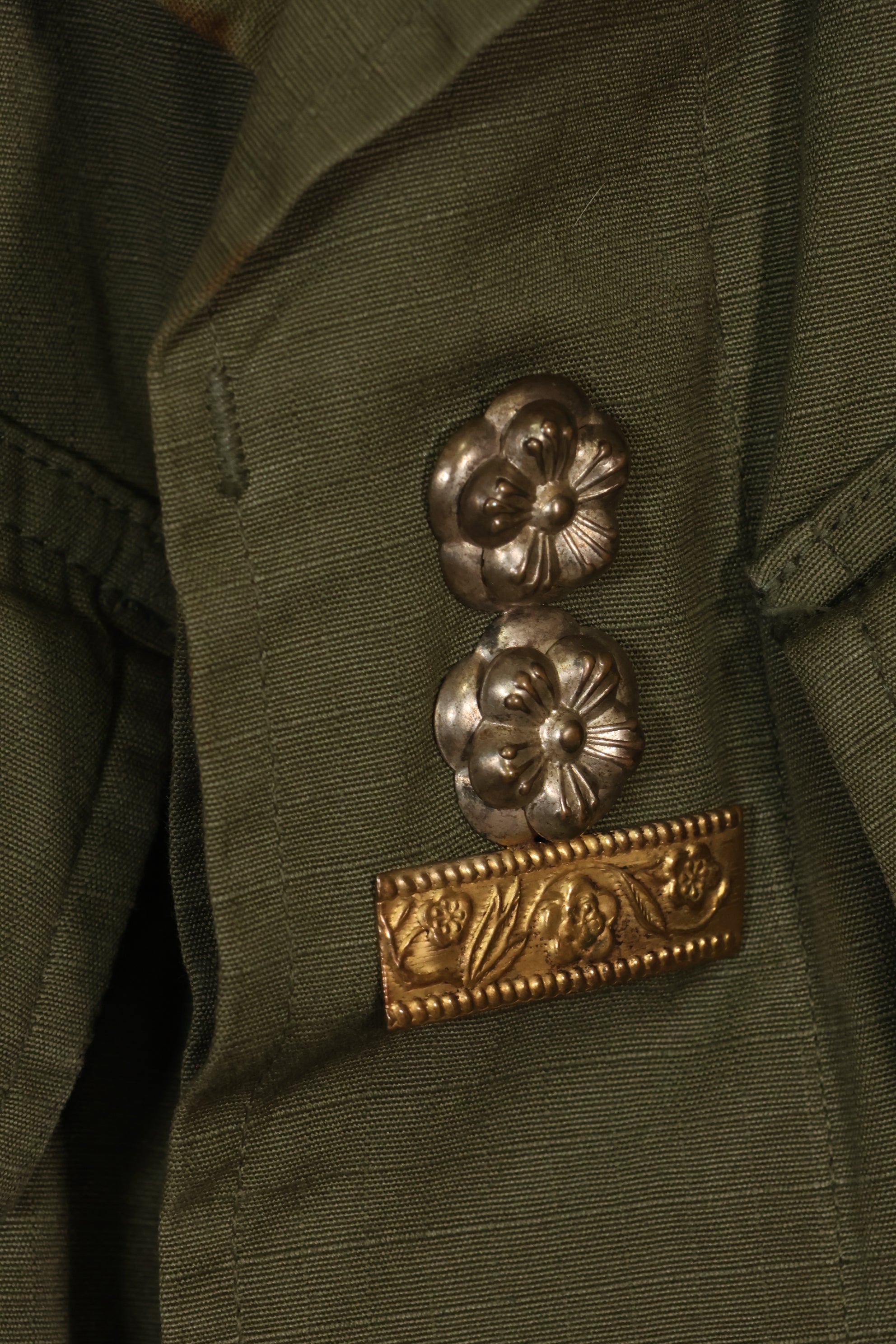 1969年契約　マーサ・レイ着用　4th Model ジャングルファティーグ　ジャケット　遺族放出品