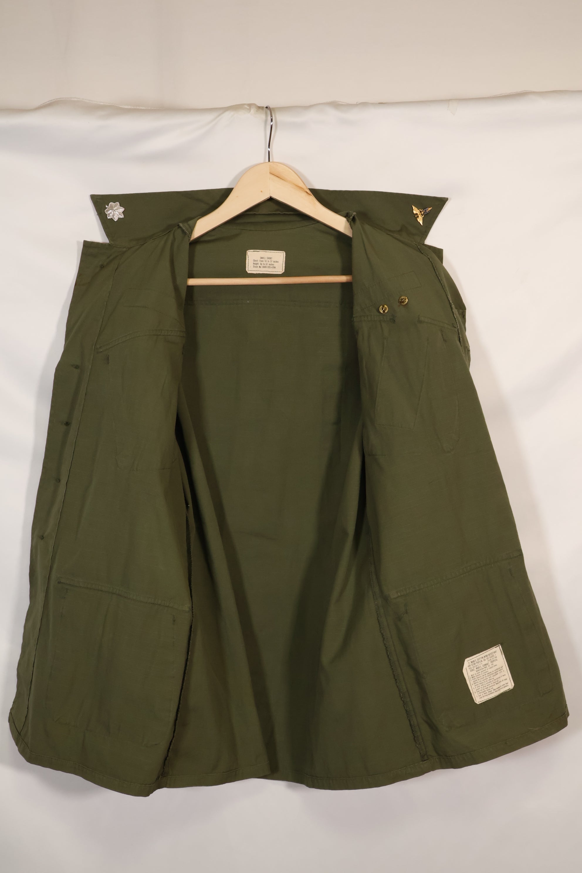 1969年契約　マーサ・レイ着用　4th Model ジャングルファティーグ　ジャケット　遺族放出品