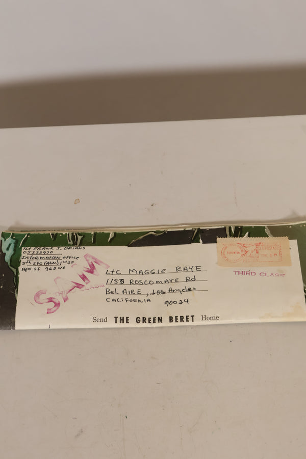 1969年契約　マーサ・レイ着用　4th Model ジャングルファティーグ　ジャケット　遺族放出品