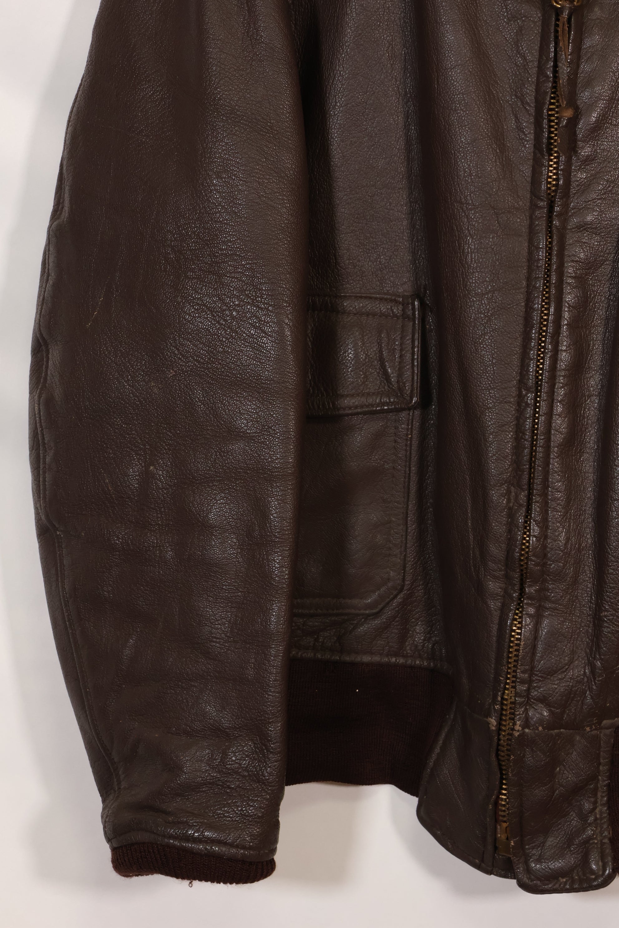 1969年契約　サイズ 46　アメリカ海軍　G-1　フライトジャケット　ヘリパイロット改造　希少個体　中古品