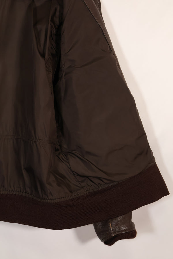 1969年契約　サイズ 46　アメリカ海軍　G-1　フライトジャケット　ヘリパイロット改造　希少個体　中古品