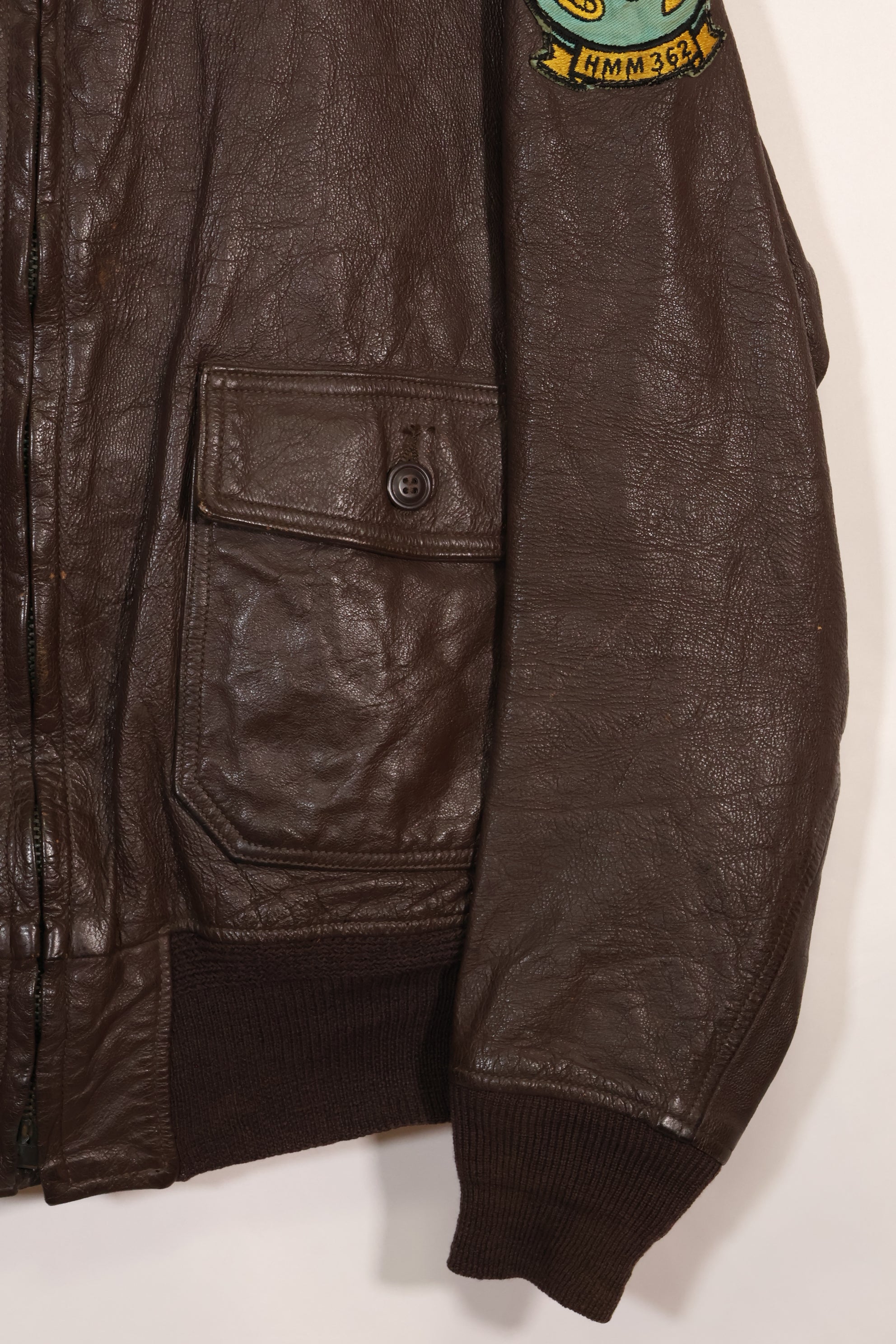 1960年代初頭ロット　サイズ 40 アメリカ海兵隊 G-1 UGLY ANGENLS フライトジャケット　中古品