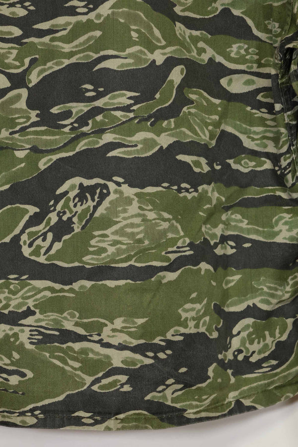 1960年代　タイガーストライプ　シャツ　CIDGパターン　特殊部隊パッチ　中古品