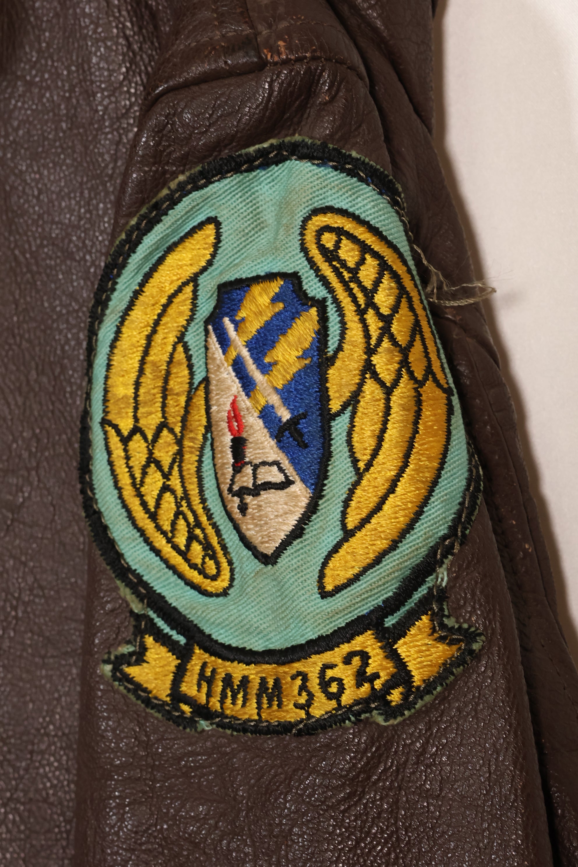 1960年代初頭ロット　サイズ 40 アメリカ海兵隊 G-1 UGLY ANGENLS フライトジャケット　中古品