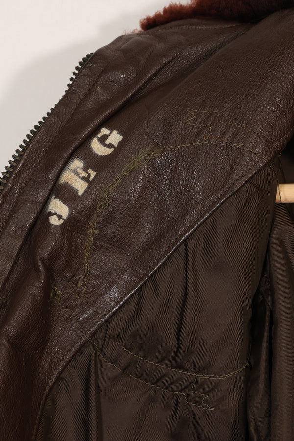 1960年代初頭ロット　サイズ 40 アメリカ海兵隊 G-1 UGLY ANGENLS フライトジャケット　中古品