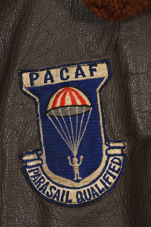 1968年契約　サイズ42 アメリカ海軍　G-1 フライトジャケット　FAIRECONRON ONE　中古品