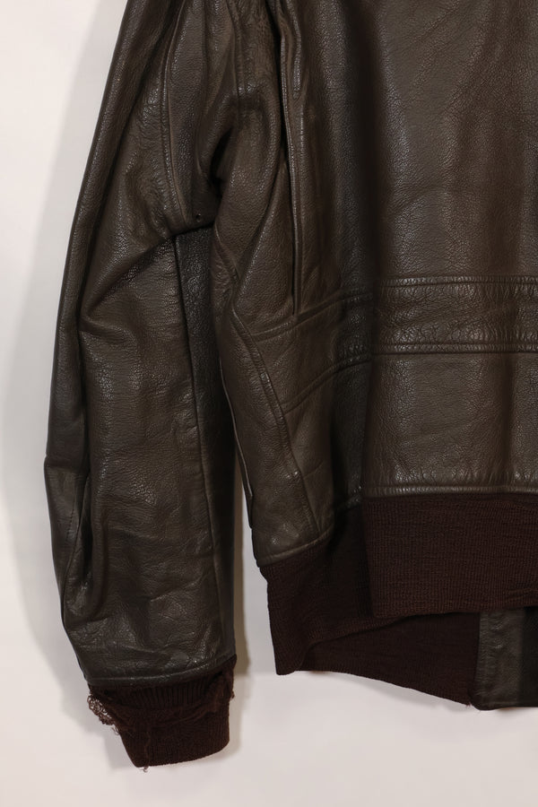 1968年契約　サイズ42 アメリカ海軍　G-1 フライトジャケット　FAIRECONRON ONE　中古品