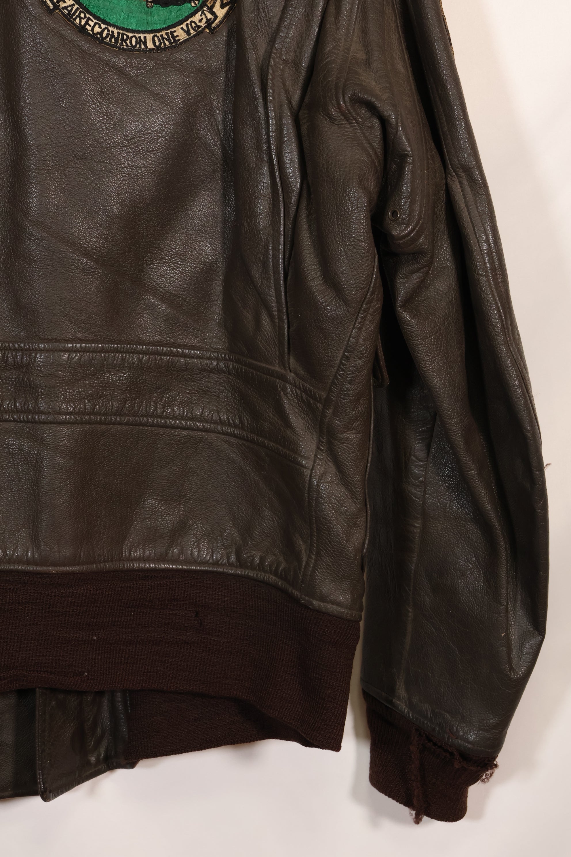 1968年契約　サイズ42 アメリカ海軍　G-1 フライトジャケット　FAIRECONRON ONE　中古品