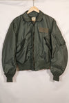 1977年製造　LARGE デッドストック　アメリカ海軍　CWU-36P フライトジャケット