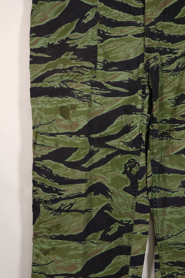 実物　1968年製　VNMC 4thパターン　タイガーストライプパンツ　Q7 ビッグサイズ　中古品