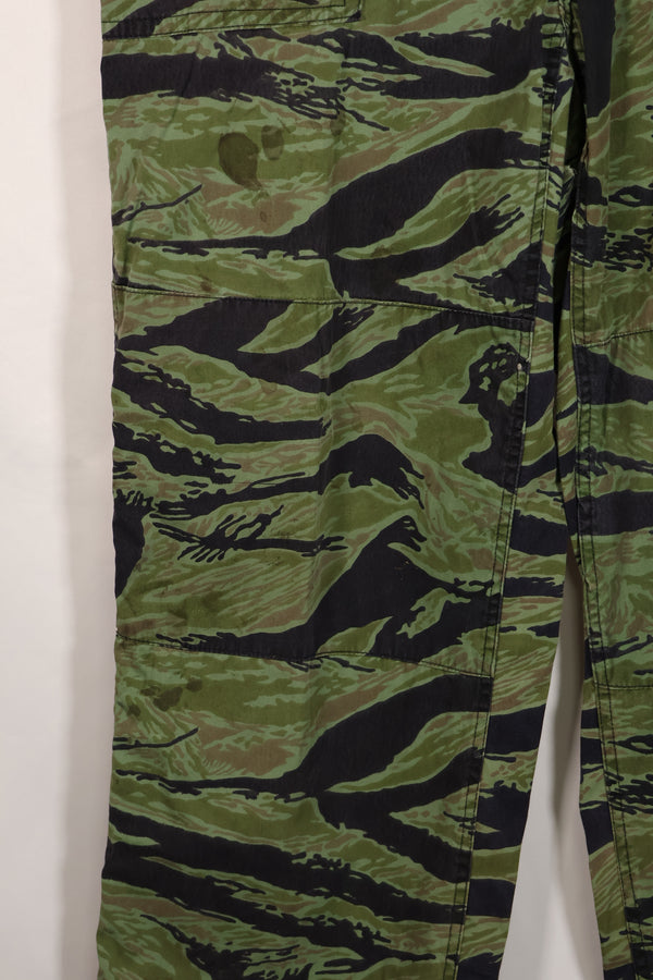 実物　1968年製　VNMC 4thパターン　タイガーストライプパンツ　Q7 ビッグサイズ　中古品