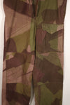 実物　1944年製　イギリス軍　SAS トラウザーズ　WINDPROOF 迷彩パンツ　サイズ No.1　中古品
