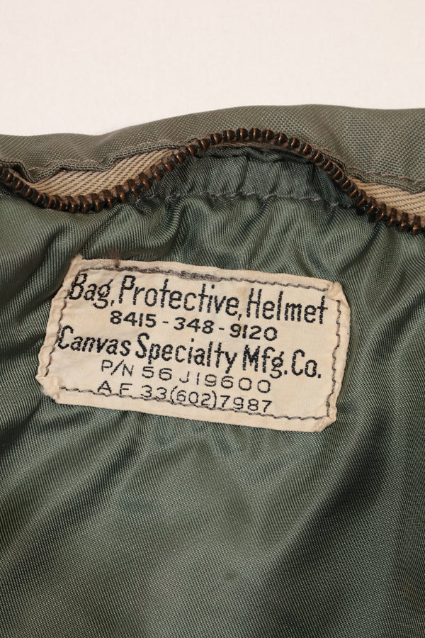 推定1956年頃　1st Model アメリカ空軍 USAF　ヘルメットバッグ　中古品