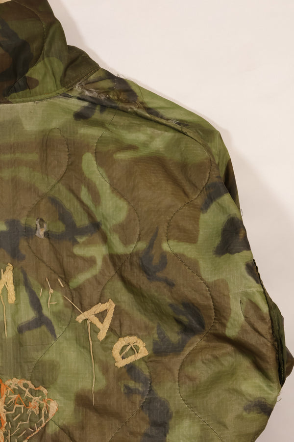 1968〜69年　大きめサイズ　ベトナム戦争　ツアージャケット　ベトジャン　DA NANG　中古品