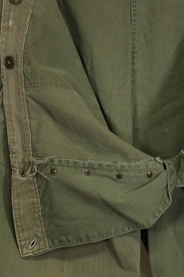 1940年代　アメリカ陸軍　HBT ユーティリティパンツ　大きめサイズ　傷あり　中古品