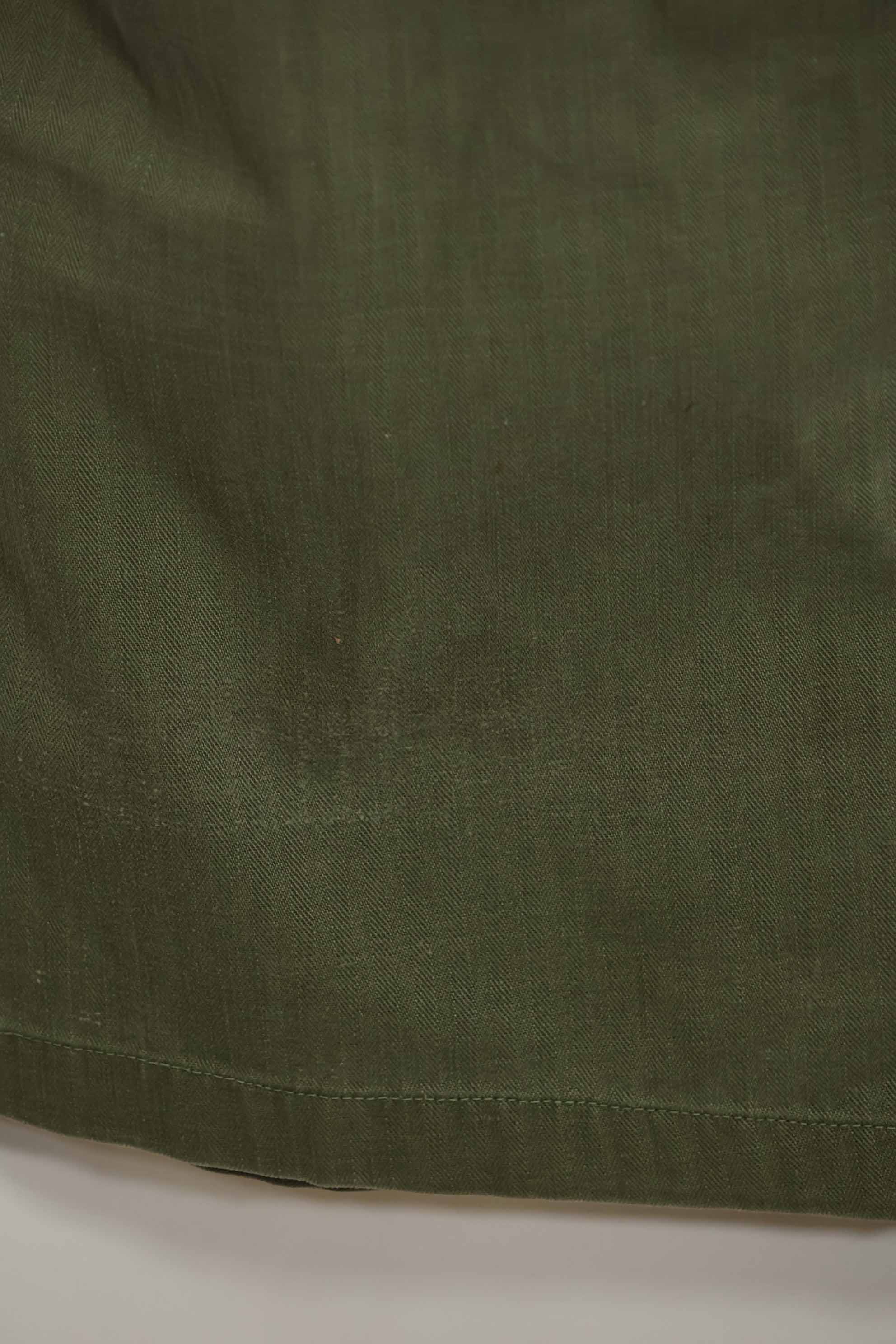 1940年代　アメリカ陸軍　HBT ユーティリティパンツ　大きめサイズ　傷あり　中古品