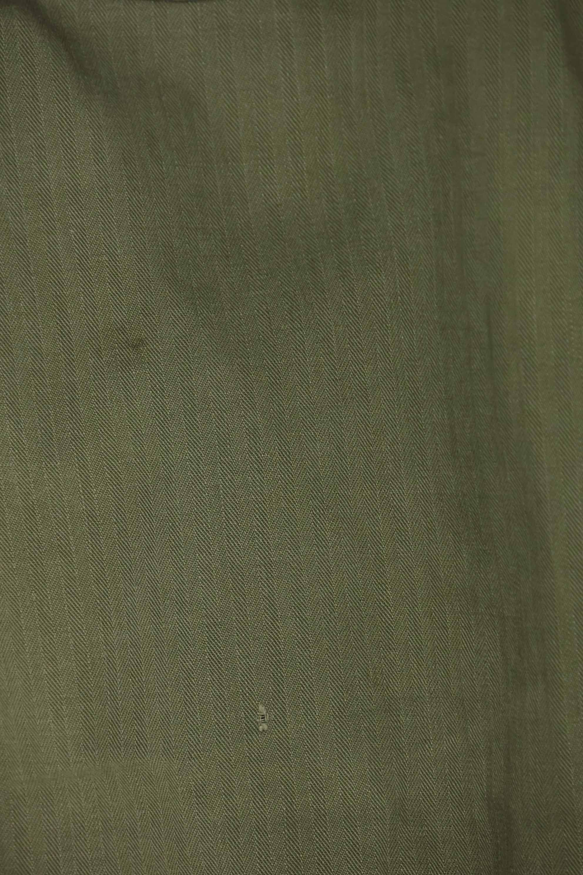 1940年代　アメリカ陸軍　HBT ユーティリティパンツ　大きめサイズ　傷あり　中古品