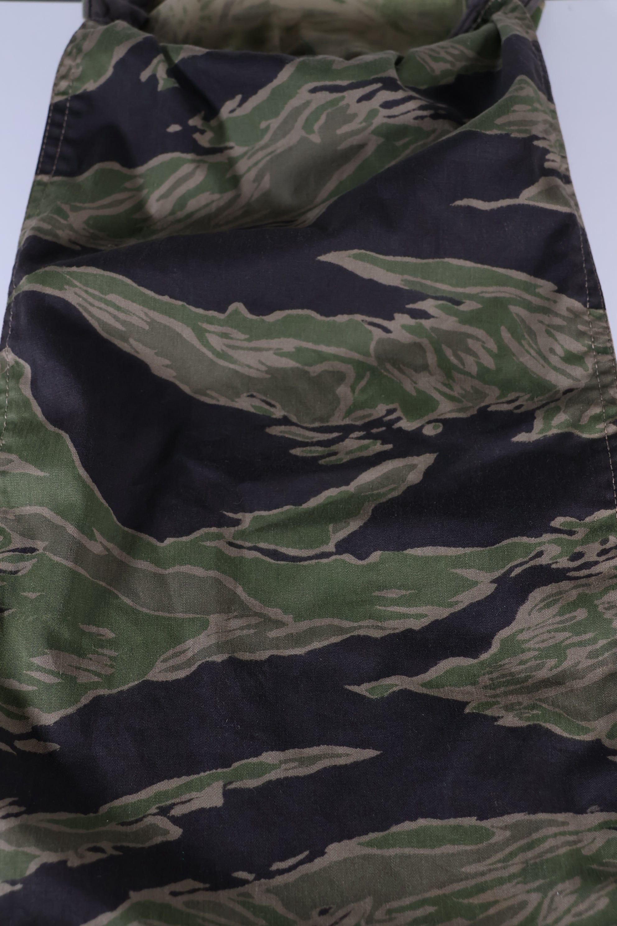 実物　沖縄タイガー　タイガーストライプ　CIDG パトロールキャップ　ロングネックフラップ　中古品