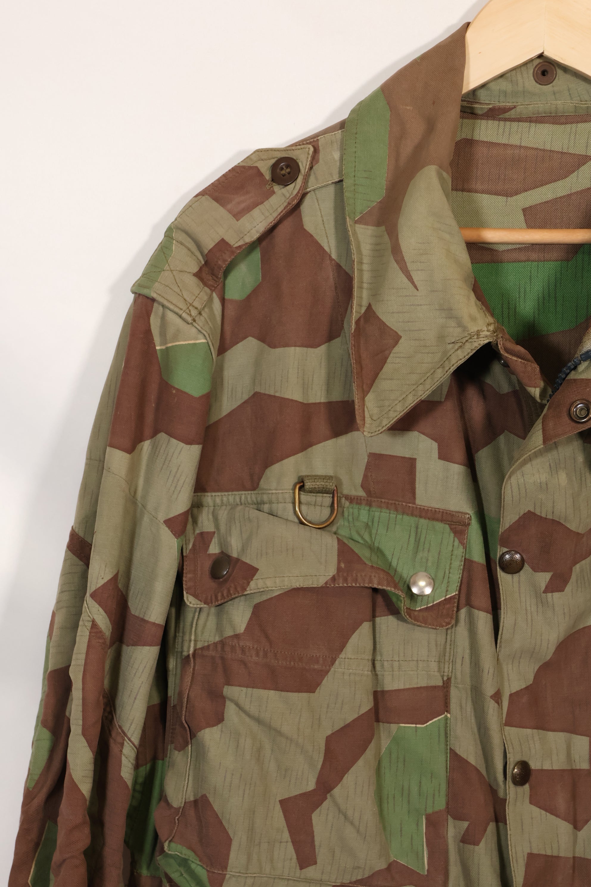 1950年代　西ドイツ　スプリンター迷彩　パラトルーパージャケット　中古品