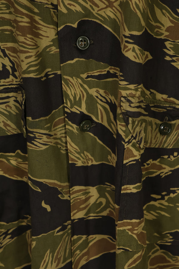 実物　沖縄タイガー　タイガーストライプ　ハンティングジャケット　中古品