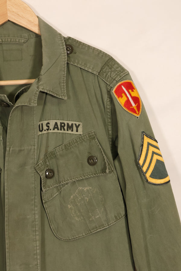 1962年〜64年契約　1st Model ジャングルファティーグ　ジャケット　MACV所属　中古品