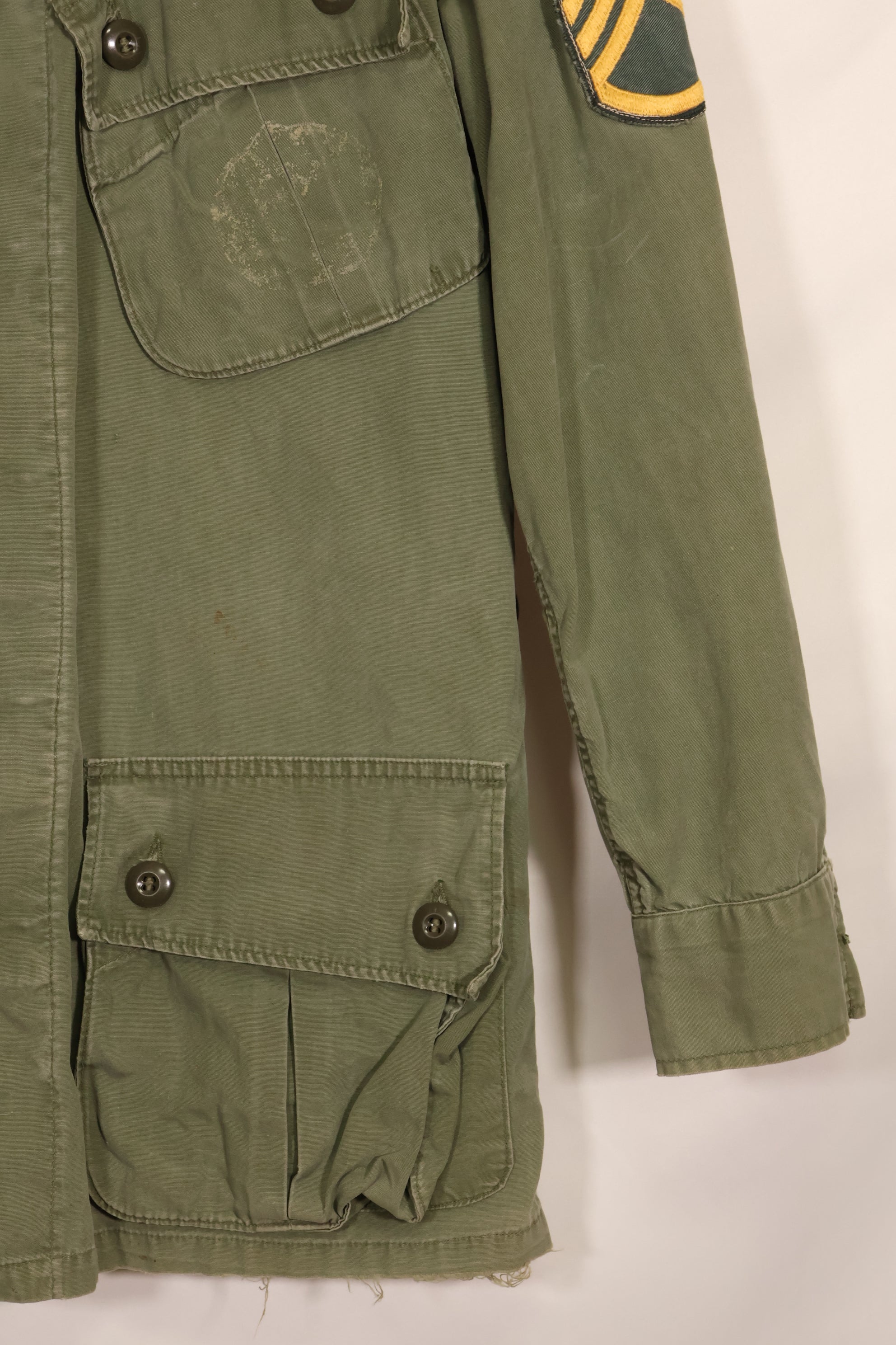 1962年〜64年契約　1st Model ジャングルファティーグ　ジャケット　MACV所属　中古品