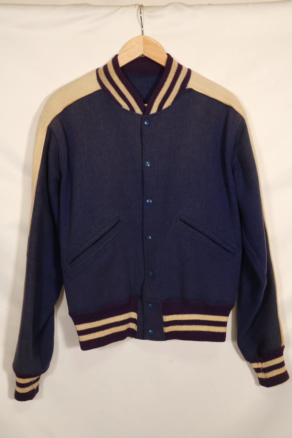 推定1940年代後半〜50年代　米軍パイロット私物　スタジアムジャケット　Erding空軍基地　中古品