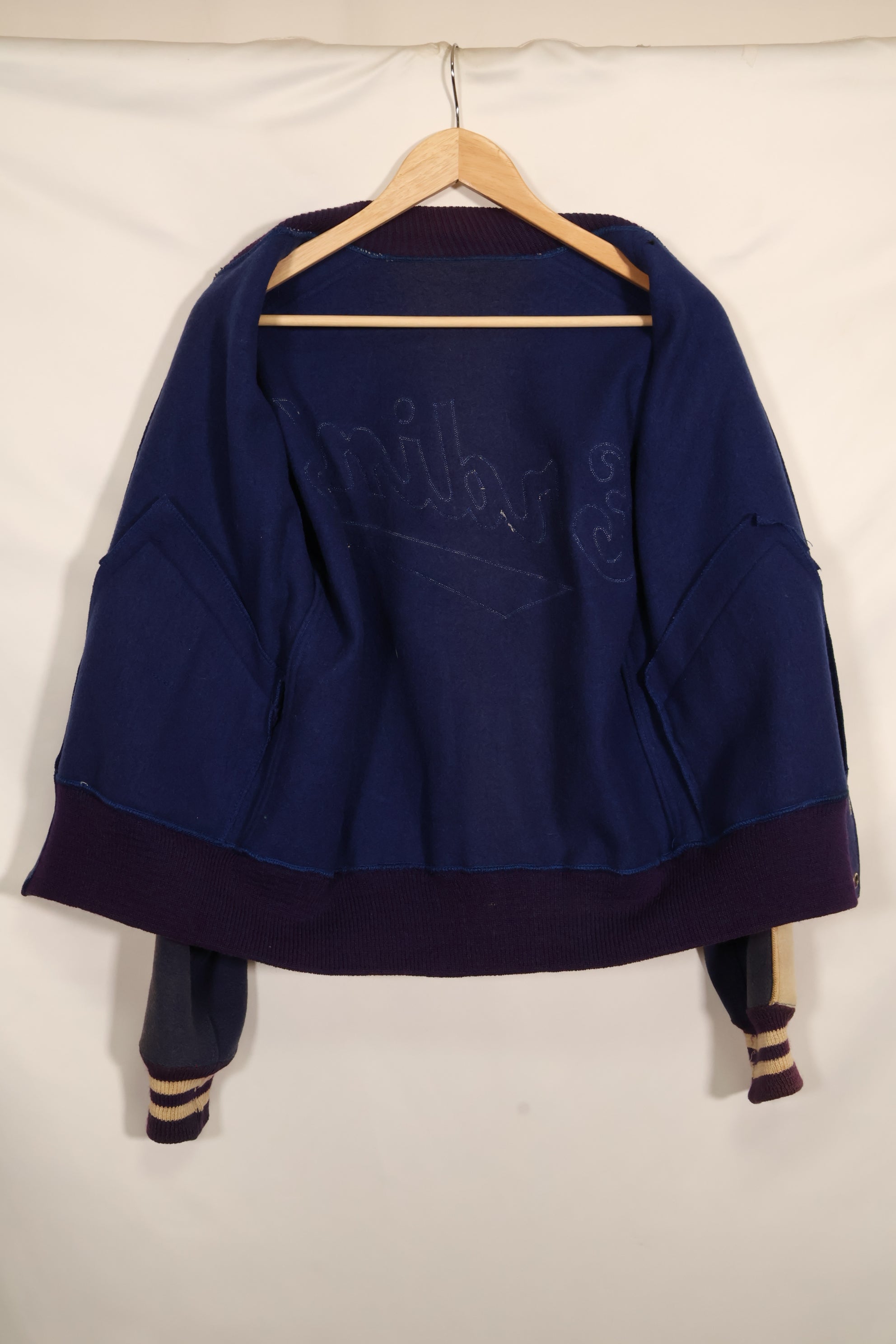 推定1940年代後半〜50年代　米軍パイロット私物　スタジアムジャケット　Erding空軍基地　中古品