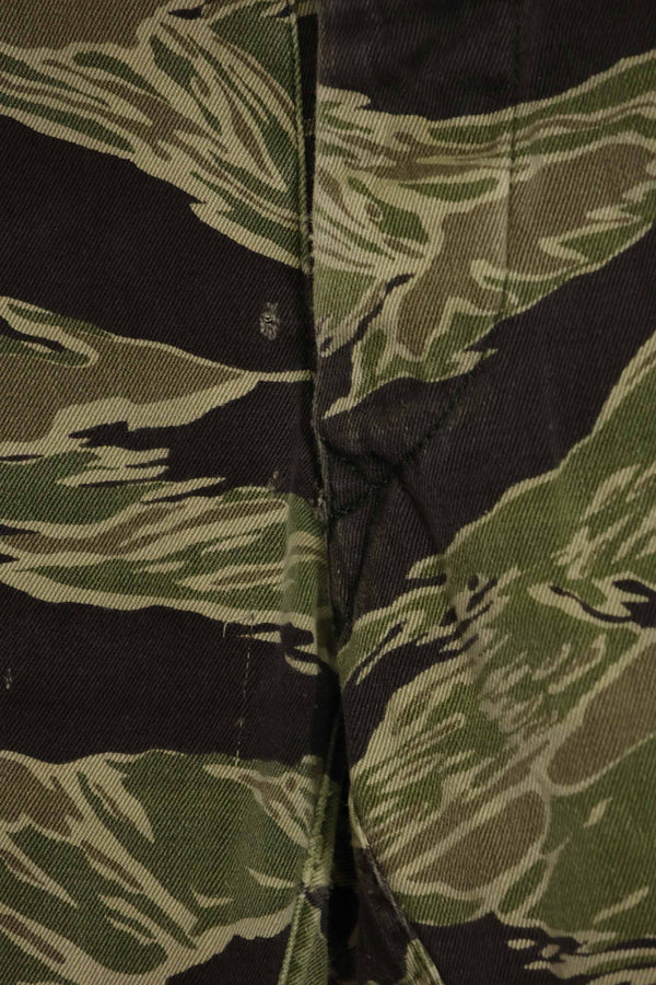 1960年代　沖縄タイガー　タイガーストライプ　パンツ　USカット　大きめパンツ　中古品