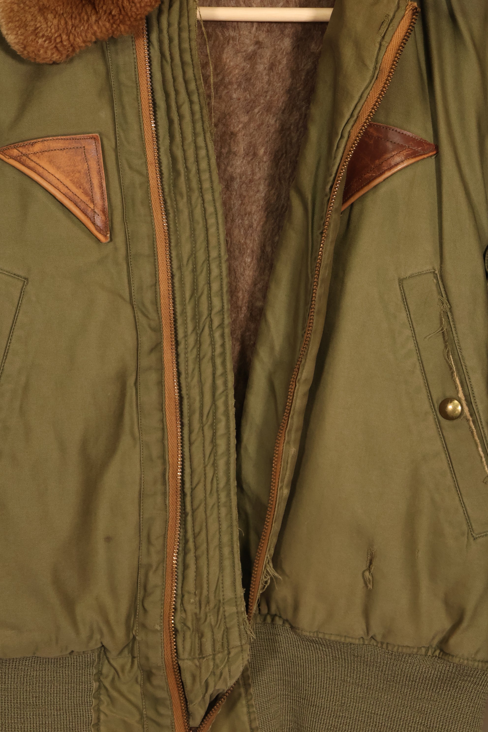 1944年頃　アメリカ陸軍航空隊　USAAF　B-15A　フライトジャケット　状態良い