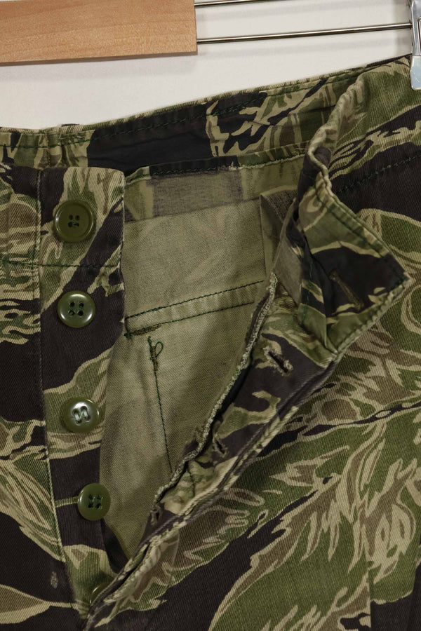 1960年代　沖縄タイガー　タイガーストライプ　パンツ　USカット　大きめパンツ　中古品