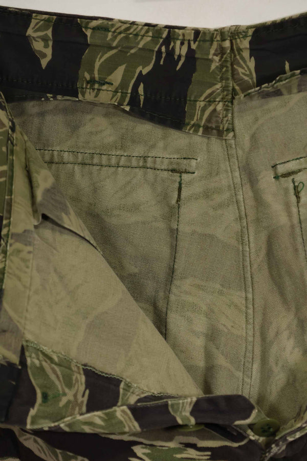 1960年代　沖縄タイガー　タイガーストライプ　パンツ　USカット　大きめパンツ　中古品