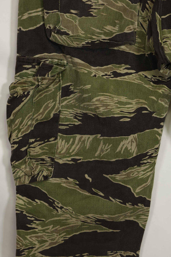 1960年代　沖縄タイガー　タイガーストライプ　パンツ　USカット　大きめパンツ　中古品