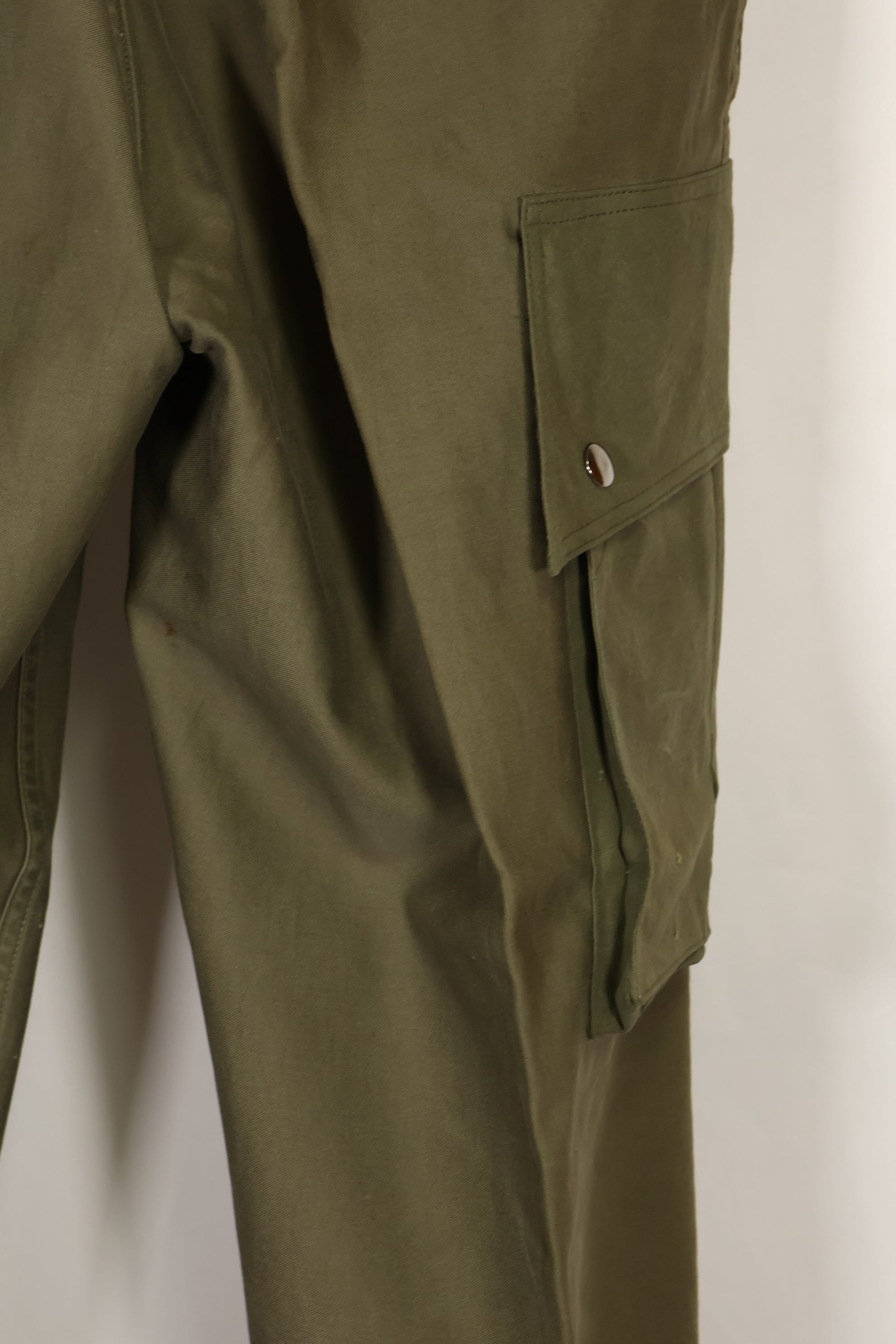 実物　アメリカ陸軍　M45 パンツ　追加ポケット改造品　中古品