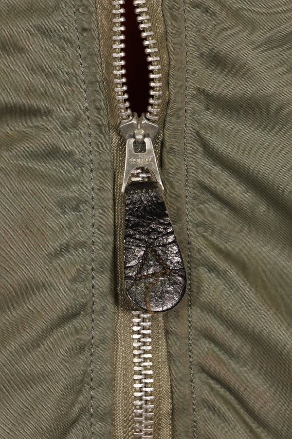 1970年契約　Medium アメリカ空軍 USAF　L2-B フライトジャケット　中古品  ALPHA INDUSTRIES社製