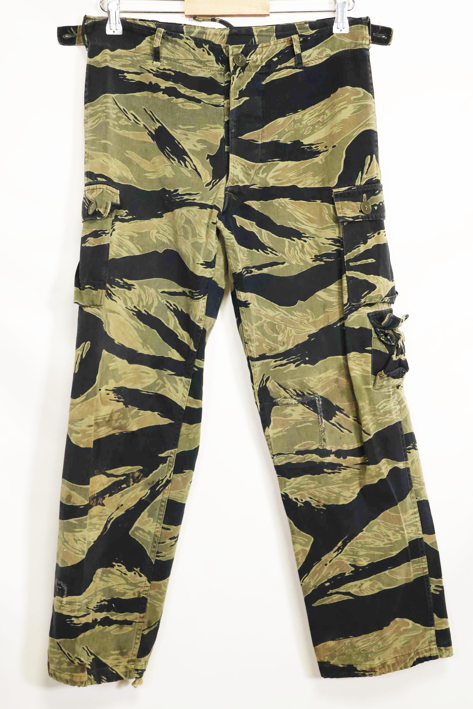 1960年代　ファットタイガー　タイガーストライプ　パンツ　Asian カット　中古品