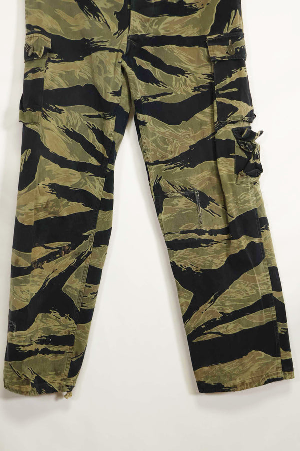 1960年代　ファットタイガー　タイガーストライプ　パンツ　Asian カット　中古品