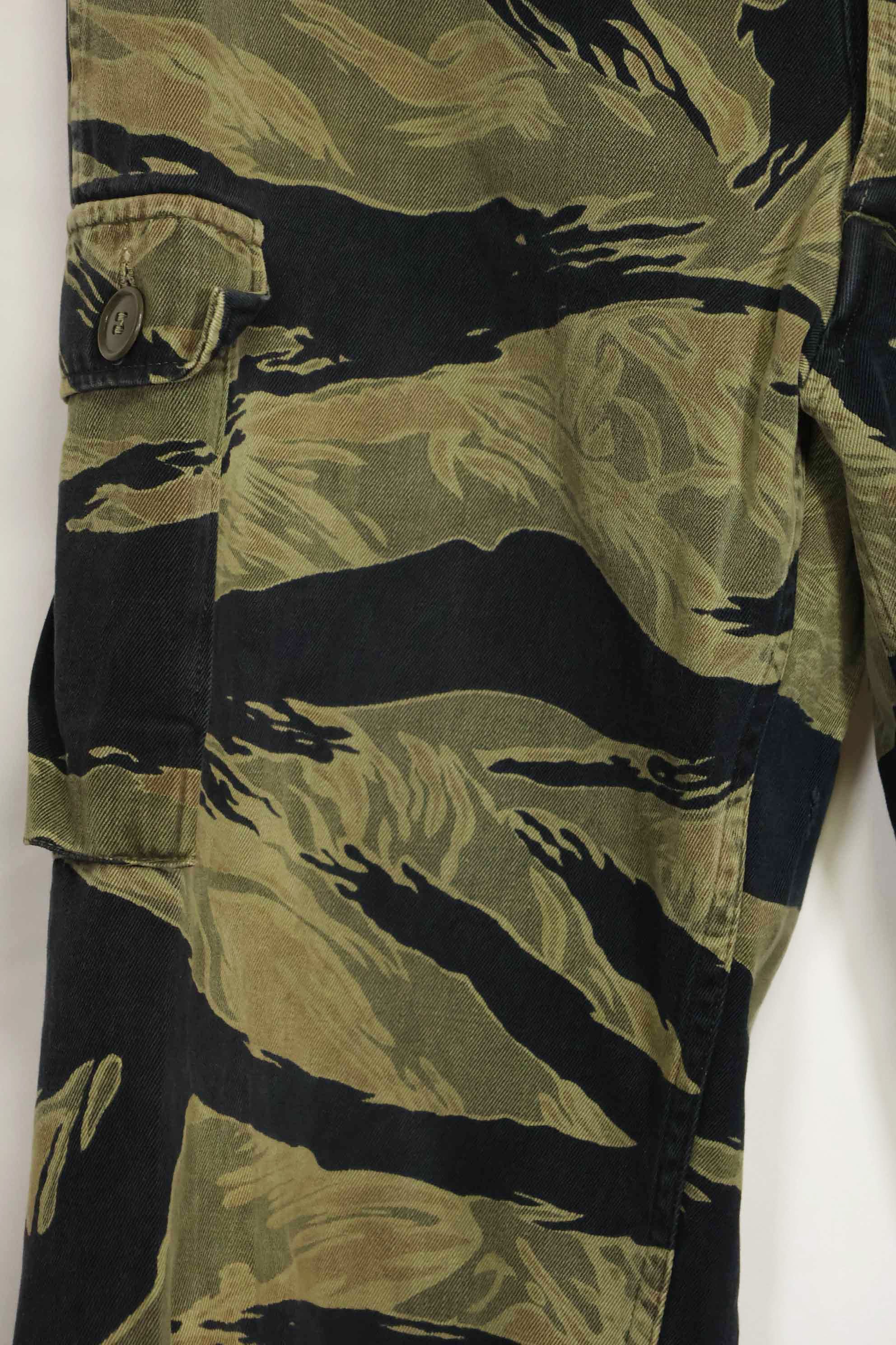 1960年代　ファットタイガー　タイガーストライプ　パンツ　Asian カット　中古品