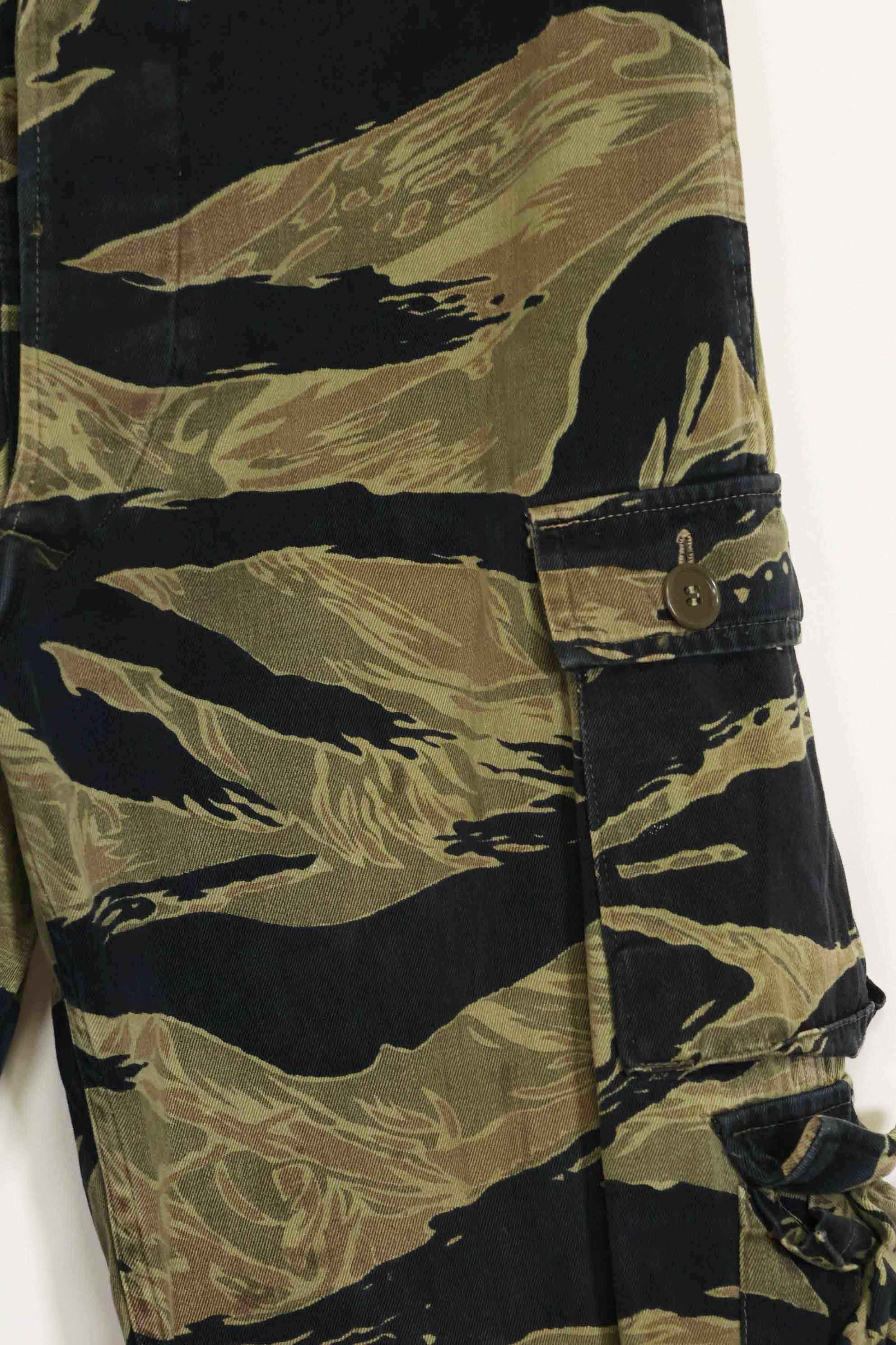 1960年代　ファットタイガー　タイガーストライプ　パンツ　Asian カット　中古品