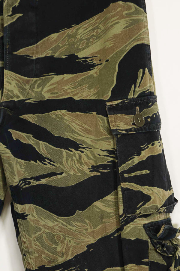 1960年代　ファットタイガー　タイガーストライプ　パンツ　Asian カット　中古品