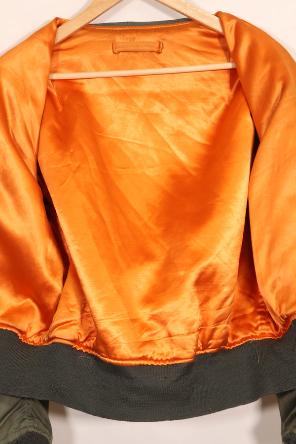 1970年契約　Medium アメリカ空軍 USAF　L2-B フライトジャケット　中古品  ALPHA INDUSTRIES社製