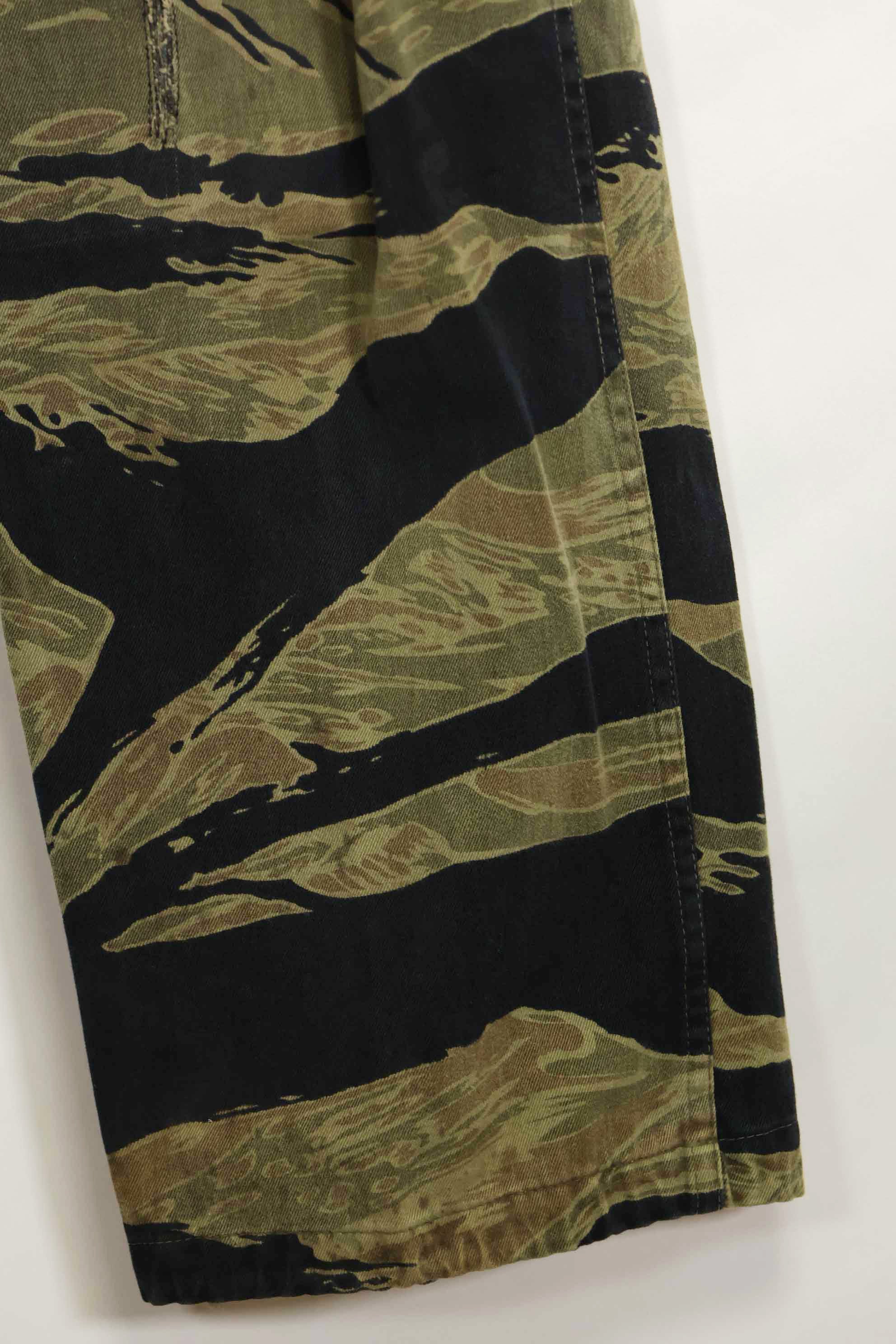 1960年代　ファットタイガー　タイガーストライプ　パンツ　Asian カット　中古品