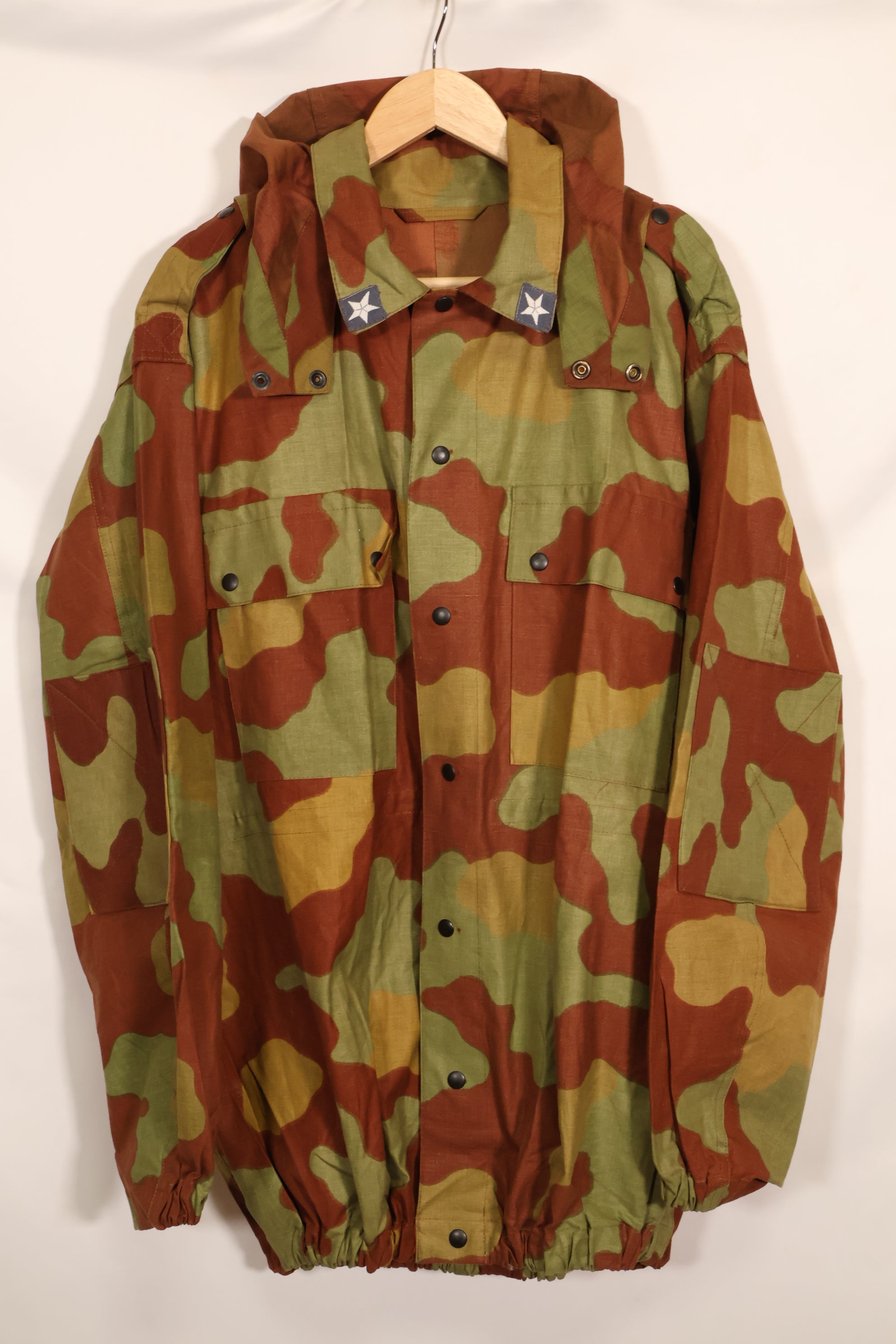 1960年代　イタリア軍　サンマルコ迷彩　フィールドジャケット　ほぼ未使用
